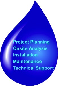 Blue drop: Project planning, support services.